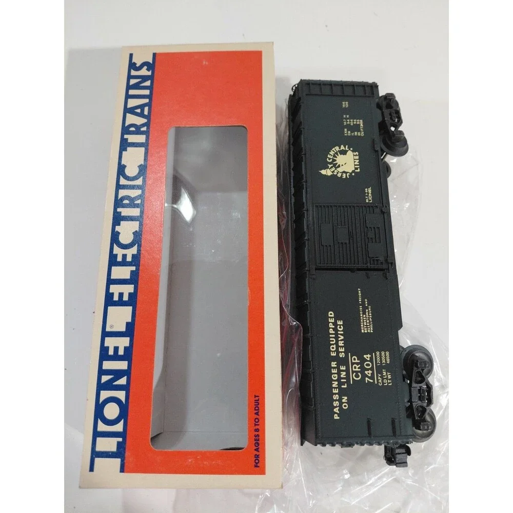 Lionel 6-7404 Train O Gauge Model Railroad Jersey Central Lines Boxcar w/Box
